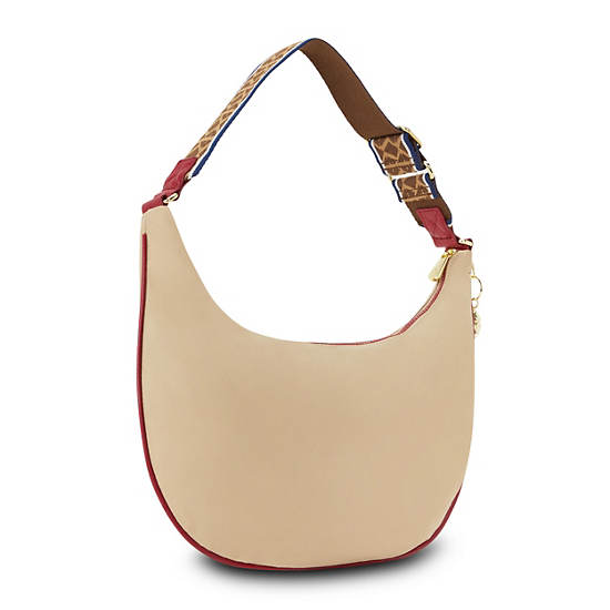 Kipling Hania Klassiska Axelväska Beige | SE 1798ZU